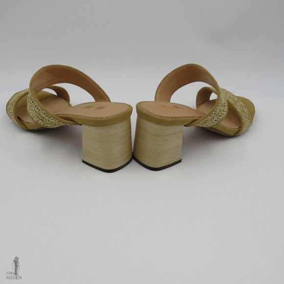 Mi.iM  Basket Weave Strap Block Heel Womens 10 - Picture 5 of 8